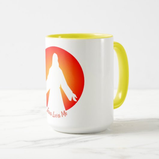 Jezus houdt van me, dit weet ik mok (Voorkant rechts)