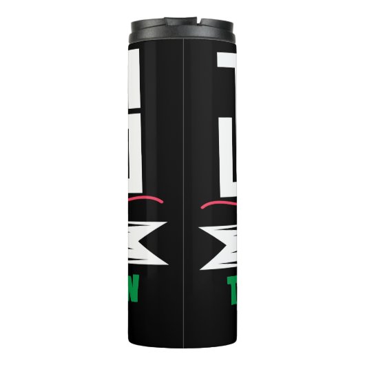 Jezus houdt van me, dit weet ik thermosbeker (Achterkant)