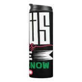 Jezus houdt van me, dit weet ik thermosbeker (Geroteerd rechts)