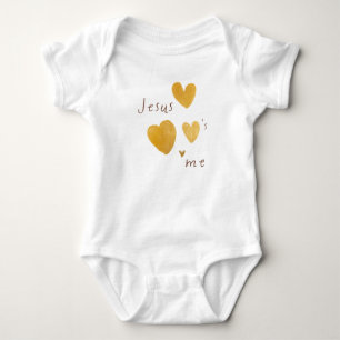 Jezus houdt van me. ééndelige bodysuits