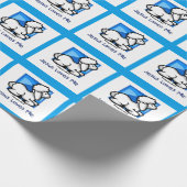 Jezus houdt van me Lamb Cadeaupapier (Hoek)