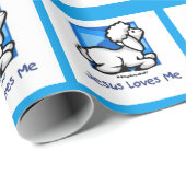 Jezus houdt van me Lamb Cadeaupapier (Rol Hoek)