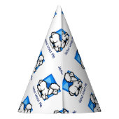 Jezus houdt van me Lamb Feesthoedjes (Achterkant)