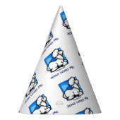 Jezus houdt van me Lamb Feesthoedjes (Links)