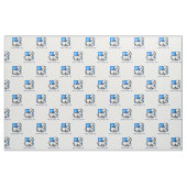 Jezus houdt van me Lamb Stof (Fat Quarter)