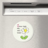 Jezus houdt van me magneet (Insitu (Vaatwasser))