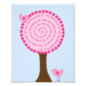 Jezus houdt van me, neursery Art Foto Afdruk (Voorkant)