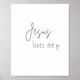 Jezus houdt van me. PRINTS & POSTERS