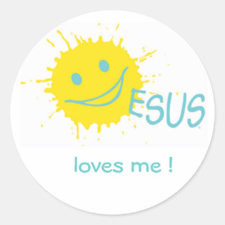 Jezus houdt van me! Sticker