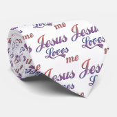Jezus houdt van me stropdas (Opgerold)