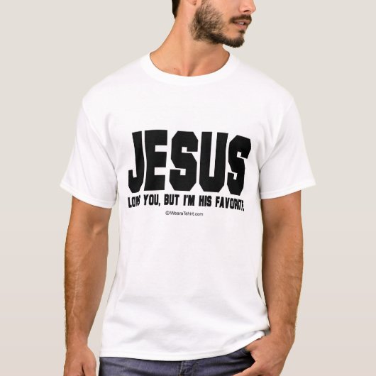 Jezus houdt van me t-shirt (Voorkant)