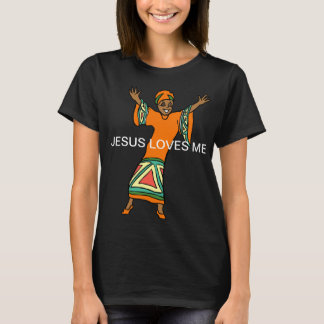 Jezus houdt van me T-shirt van Woman