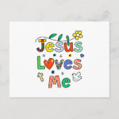 Jezus houdt van mij briefkaart (Voorkant)