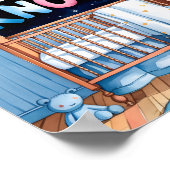 Jezus Houdt Van Mij Christelijke Peuter Muur Kunst Poster (Hoek)