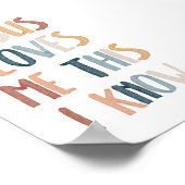 Jezus houdt van mij, dit weet ik poster (Hoek)