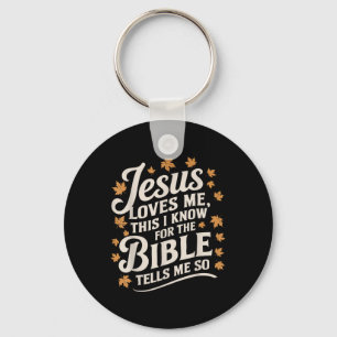 Jezus houdt van mij, dit weet ik voor de Bijbel - Sleutelhanger