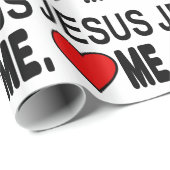 Jezus houdt van mij Jezus Gifts Cadeaupapier (Rol Hoek)