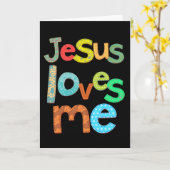 Jezus houdt van mij kaart (Gele Bloem)
