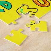 Jezus houdt van mij legpuzzel (Zijkant)