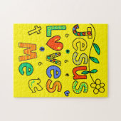 Jezus houdt van mij legpuzzel (Horizontaal)