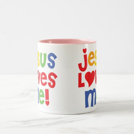 Jezus houdt van mij! mok (Center)