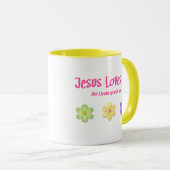 Jezus houdt van mij mok (Voorkant rechts)