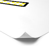 Jezus houdt van mij poster (Hoek)