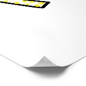 Jezus houdt van mij poster (Hoek)