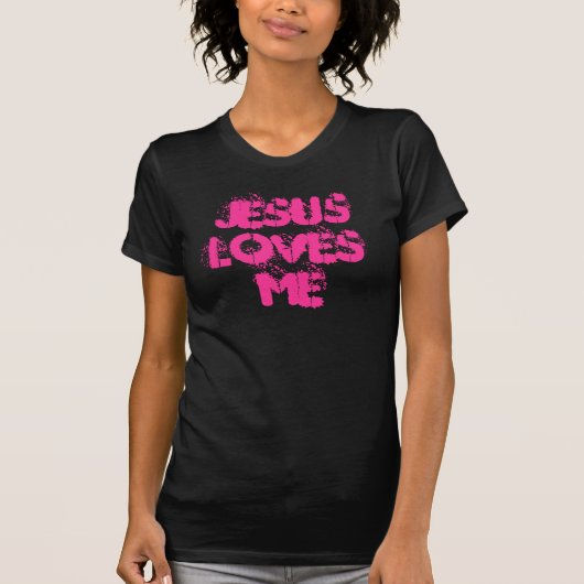 Jezus houdt van mij t-shirt (Voorkant)