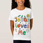 Jezus houdt van mij t-shirt (Voorkant)