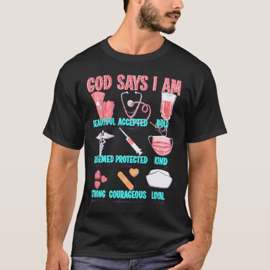 Jezus houdt van mij t-shirt (Voorkant)