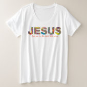 Jezus houdt van mij voor de bijbel plus T-shirt (Design voorkant)