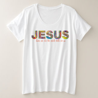 Jezus houdt van mij voor de bijbel plus T-shirt
