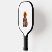 Jezus houdt van Moo Deng T-shirt Pickleball Paddle (Links)