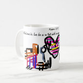 Jezus houdt van ons koffiemok (Voorkant links)