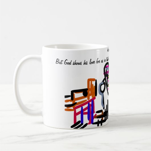 Jezus houdt van ons koffiemok (Links)