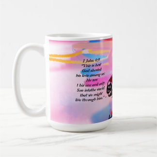 Jezus houdt van ons show koffiemok