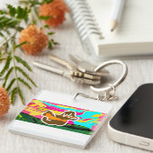 Jezus houdt van ons zoals wij zijn sleutelhanger (Voorkant Rechts)