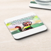 Jezus houdt van soort bier onderzetter (Linkerzijde)