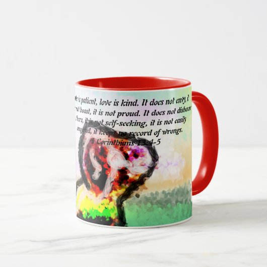 Jezus houdt van soort mok (Voorkant rechts)