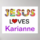 Jezus houdt van ... - SRF Poster (Voorkant)