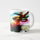 Jezus houdt van vreugde grote koffiekop (Voorkant rechts)
