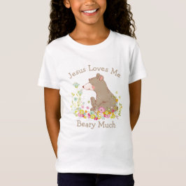 Jezus houdt veel van me beary t-shirt