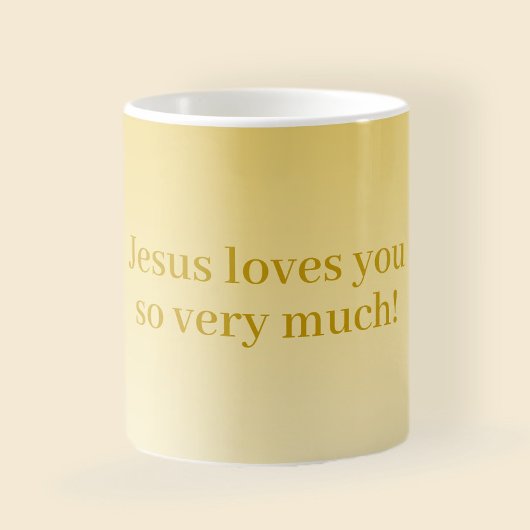 Jezus houdt zoveel van je! koffiemok