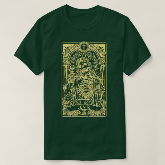 Jezus I Tarot d I Fortune Teller T-shirt (Design voorkant)