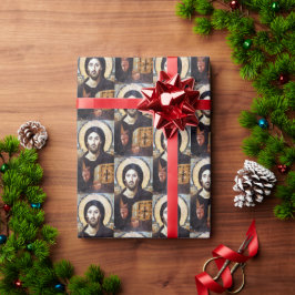 Jezus Icon katholiek Cadeaupapier
