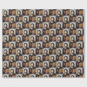 Jezus Icon katholiek Cadeaupapier (Vlak)