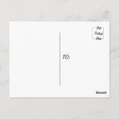 Jezus, ik ben de Way Bijbel Verse John 14:6 Briefkaart (Achterkant)