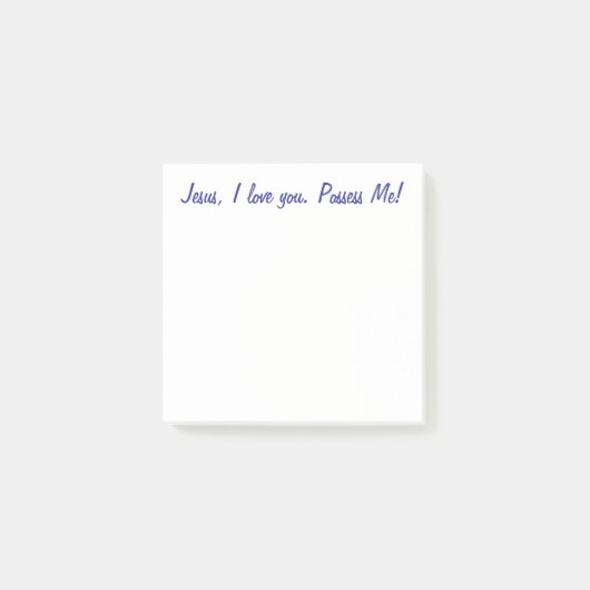 Jezus, ik hou van je Post-its Post-it® Notes (Voorkant)