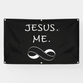 Jezus Ik Oneindigheid Spandoeken Christelijke Insp